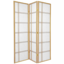 3 Panel Cross Room Divider Screen